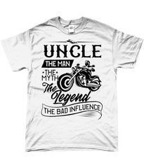 Bad Influence Uncle Biker T-Shirt