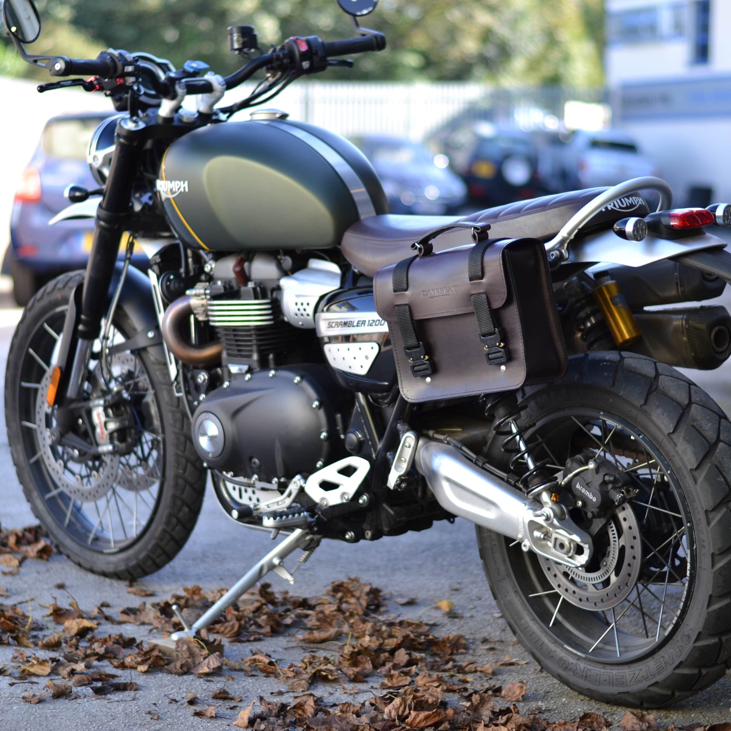 Motorcycle Panniers for BMW, Triumph, Harley-Davidson, Royal